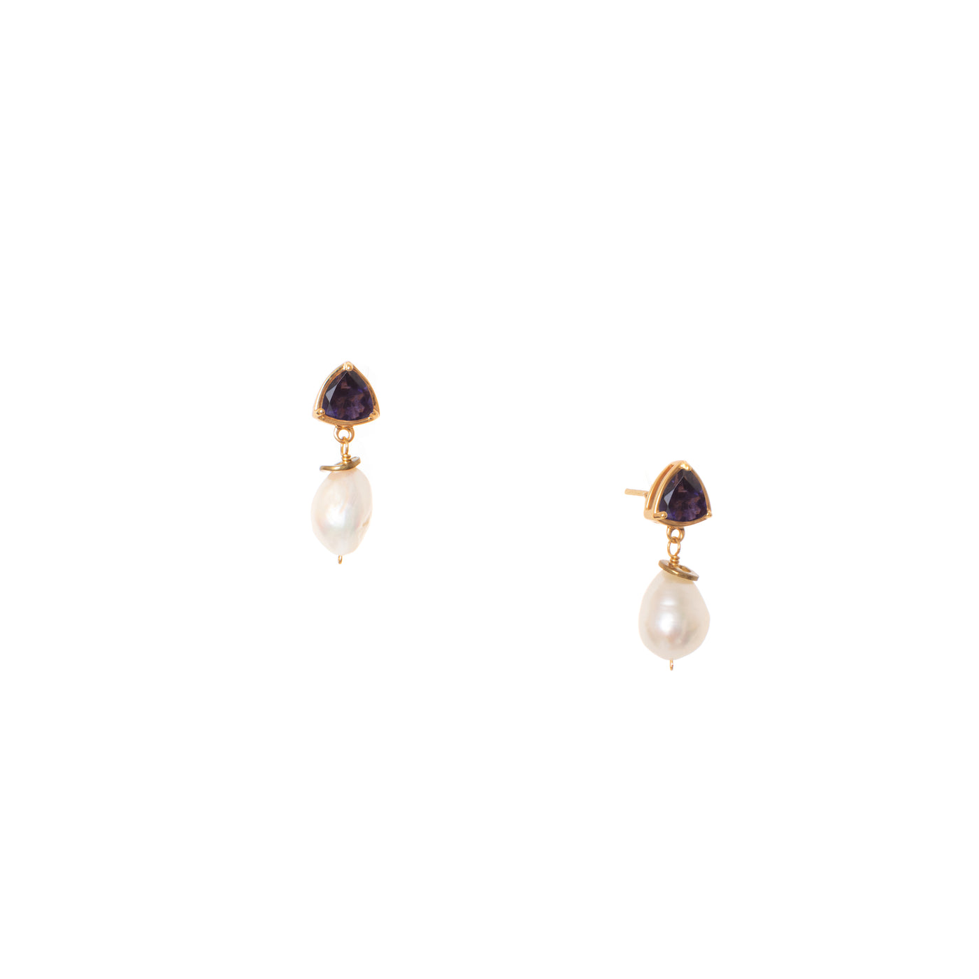 Shore Earrings Iolite