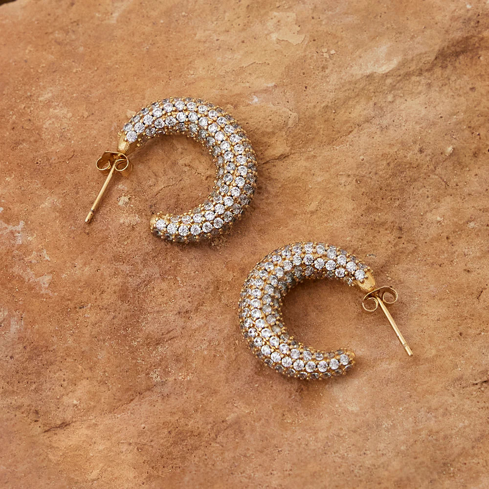 Aura Pavé Earrings