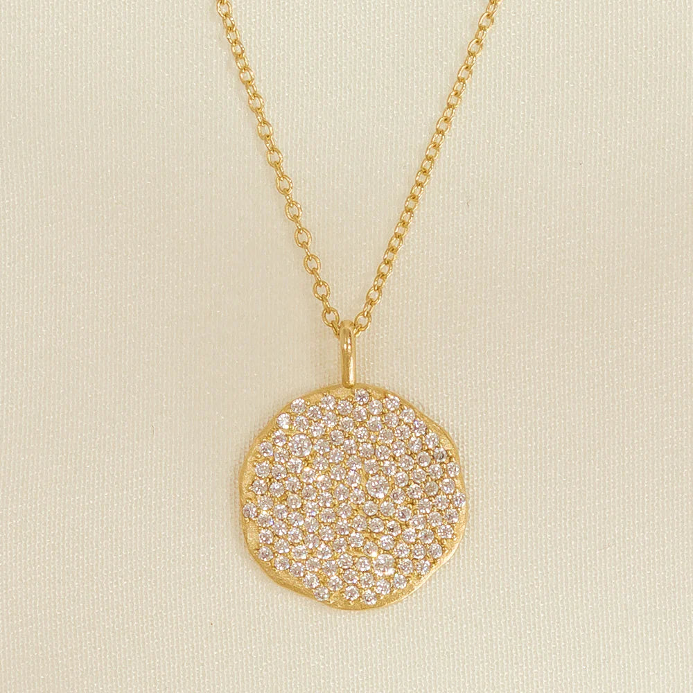 Luna Pavé Necklace