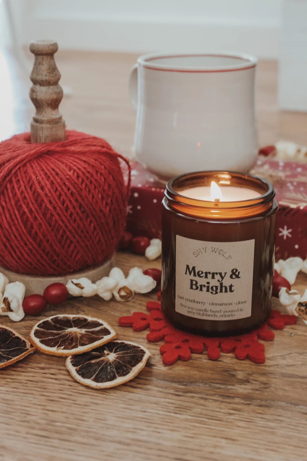 Merry & Bright Candle