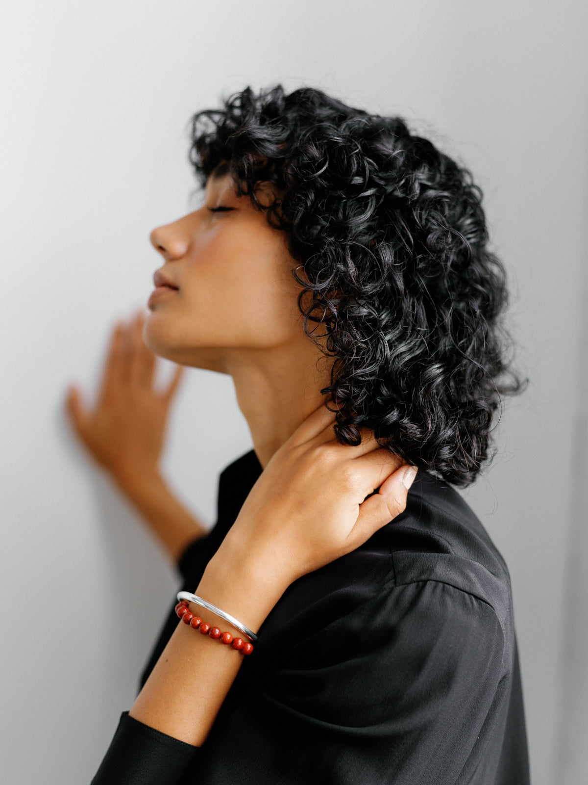 Grande Boule Bracelet Red Jasper