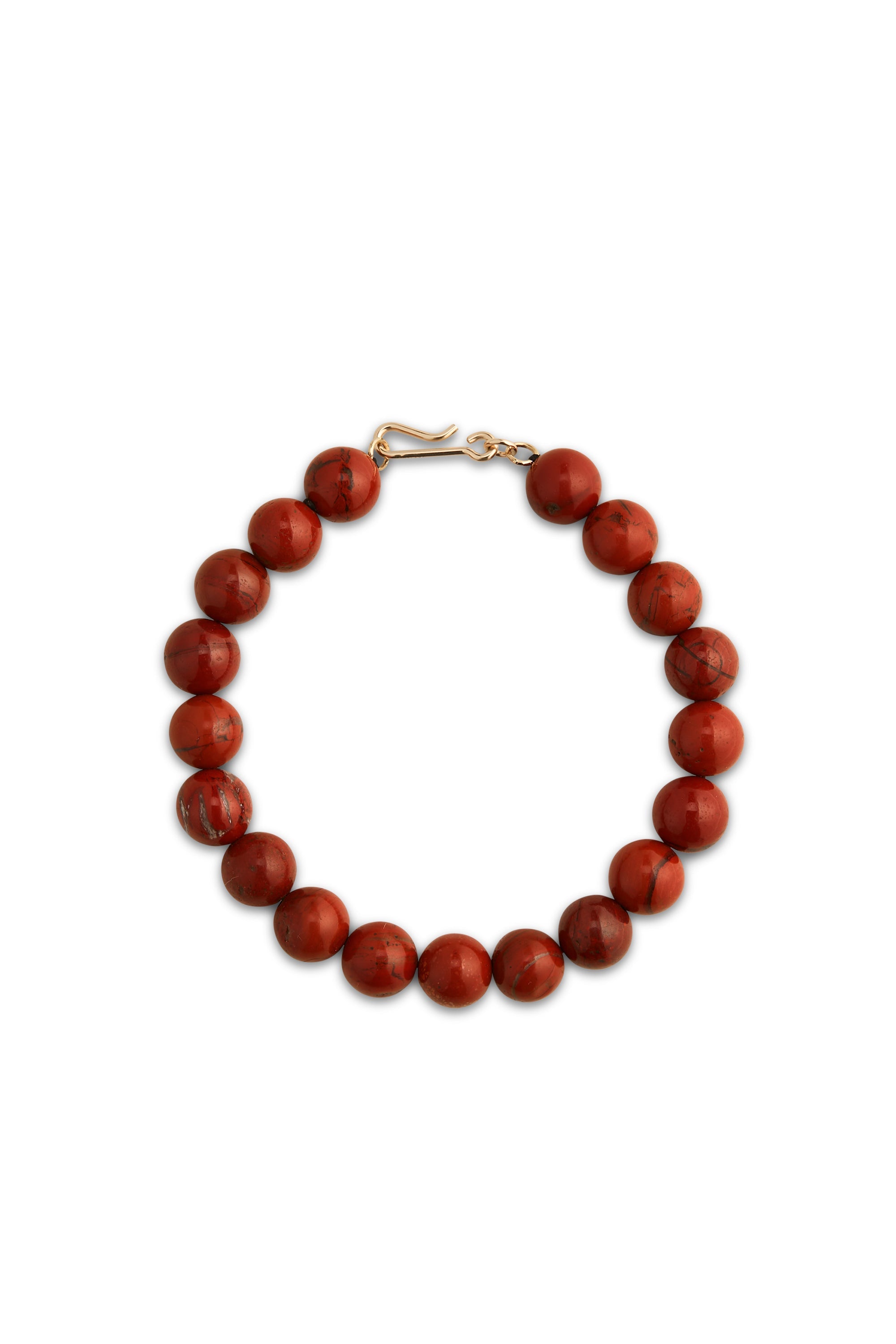 Grande Boule Bracelet Red Jasper