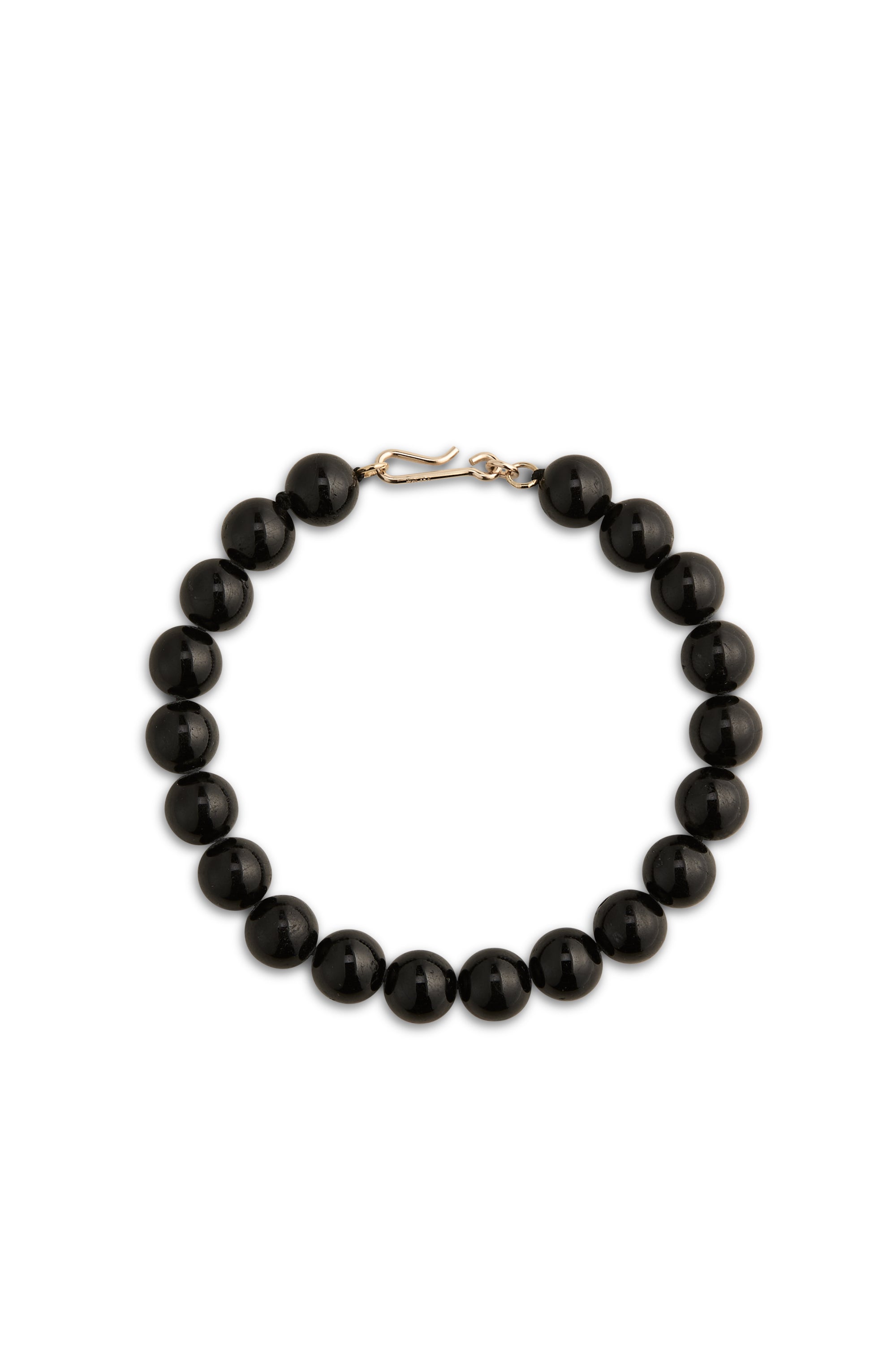 Grande Boule Bracelet Black Tourmaline