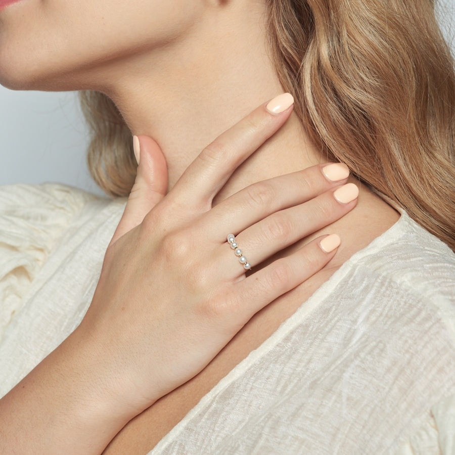 Pearl Shimmer Ring