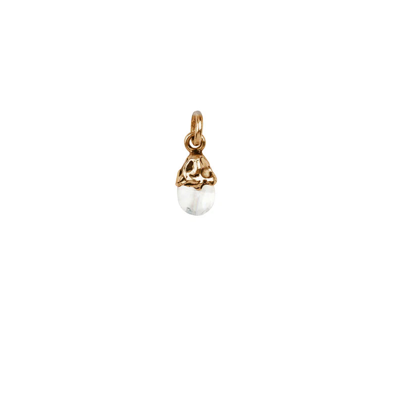 Capped Attraction Charm Bronze